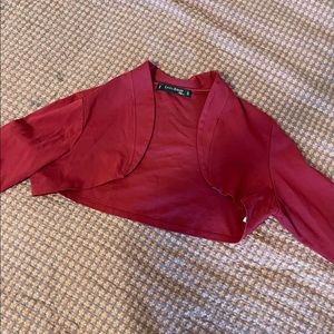 Pinup Girl Clothing - red Bolero